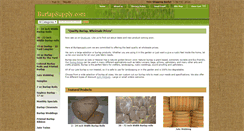 Desktop Screenshot of burlapsupply.com
